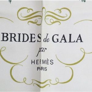 Hermes Brides de gala scarf 35inches